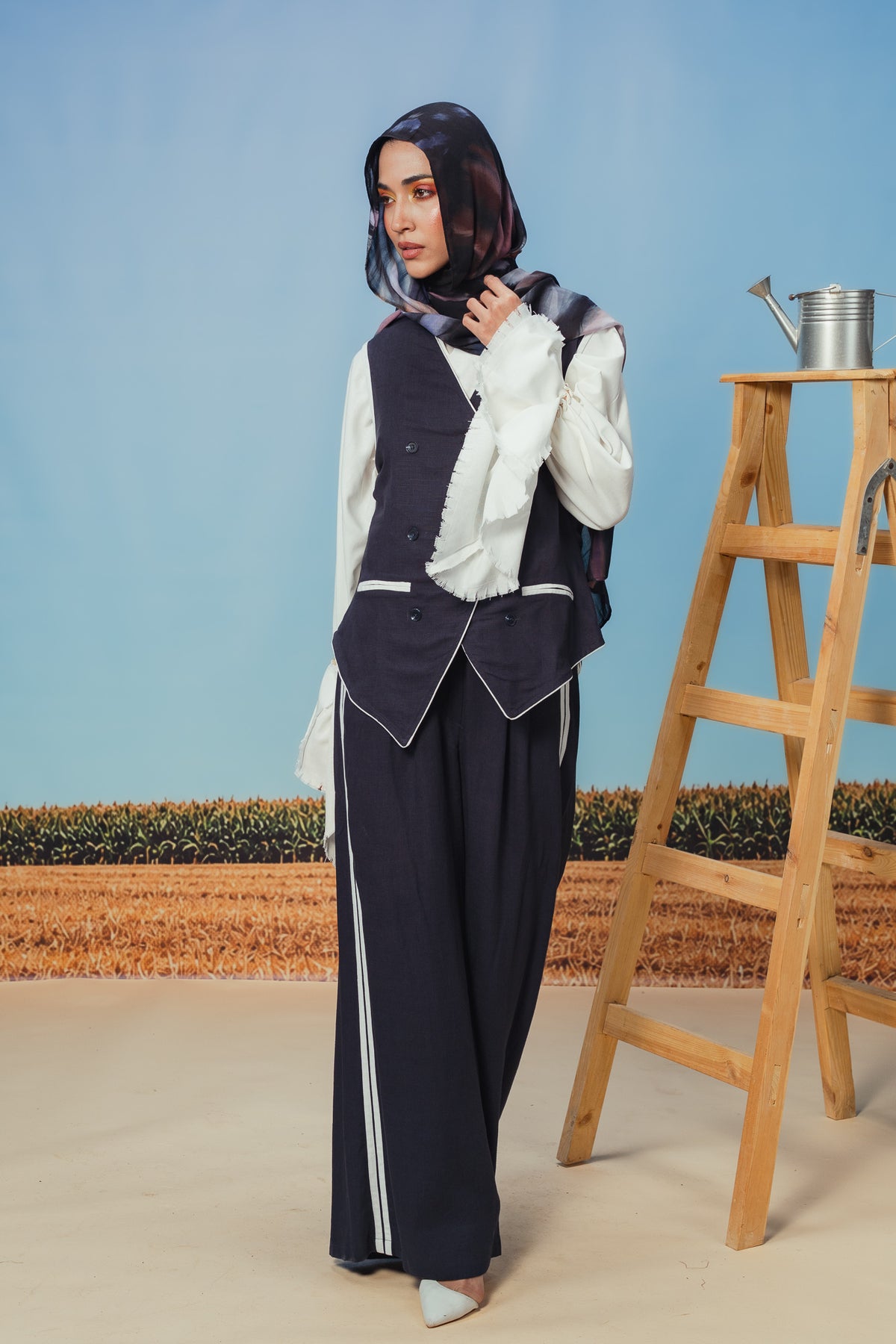 Navy Gia Pants
