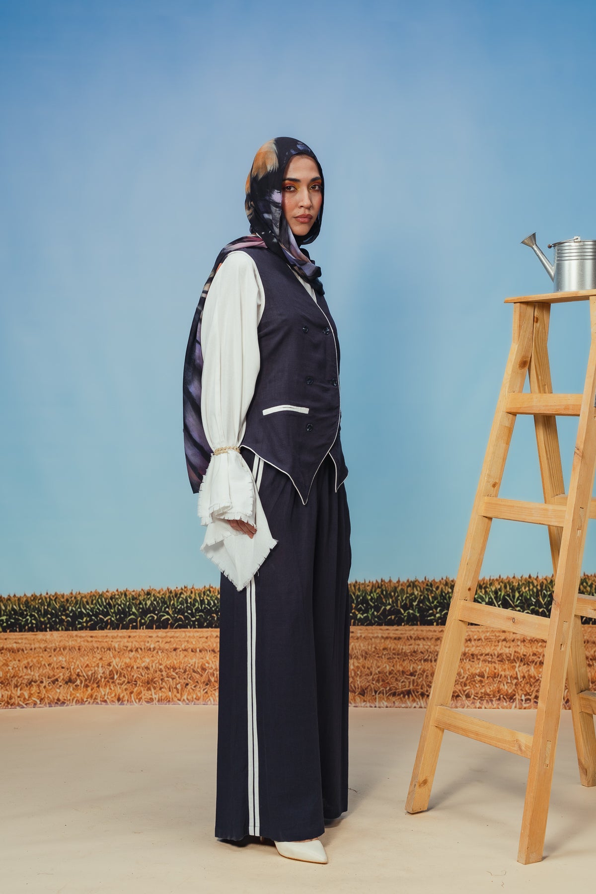 Navy Gia Pants