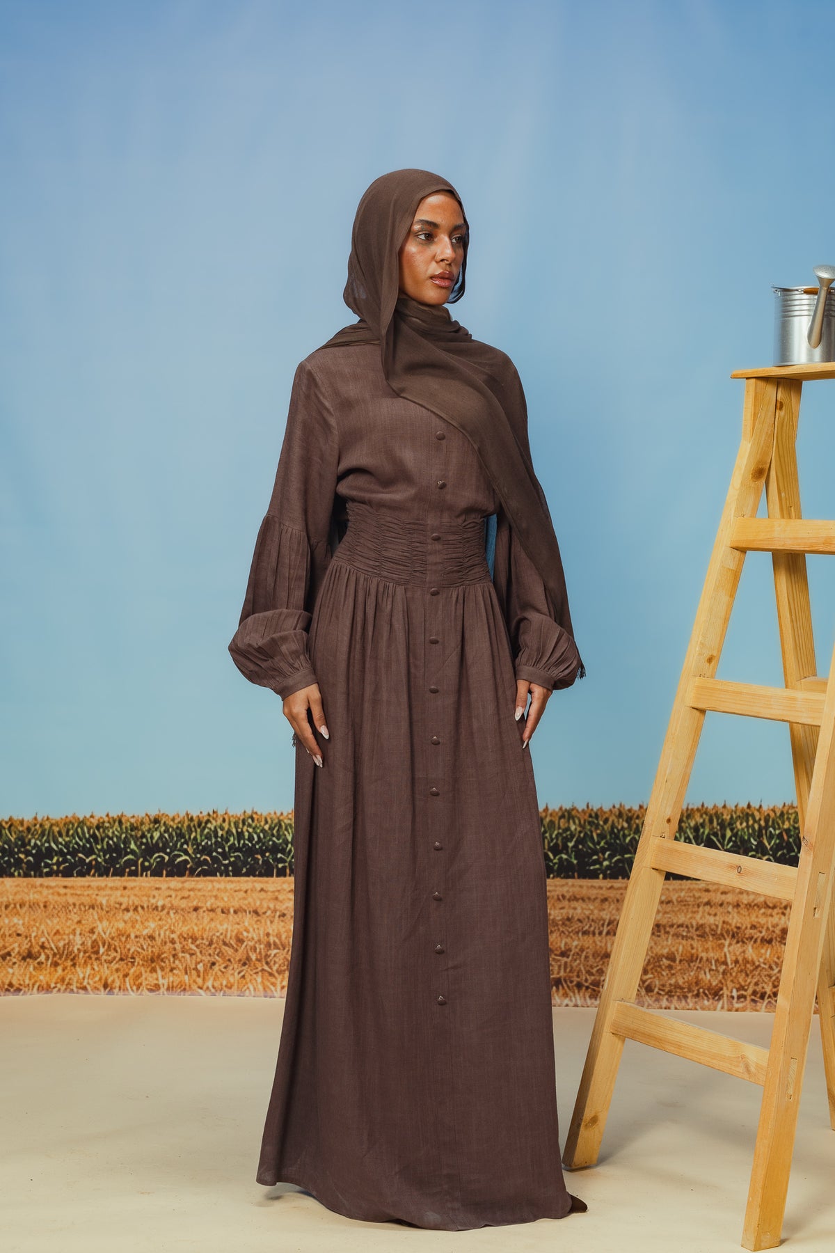 Espresso Pilar Dress