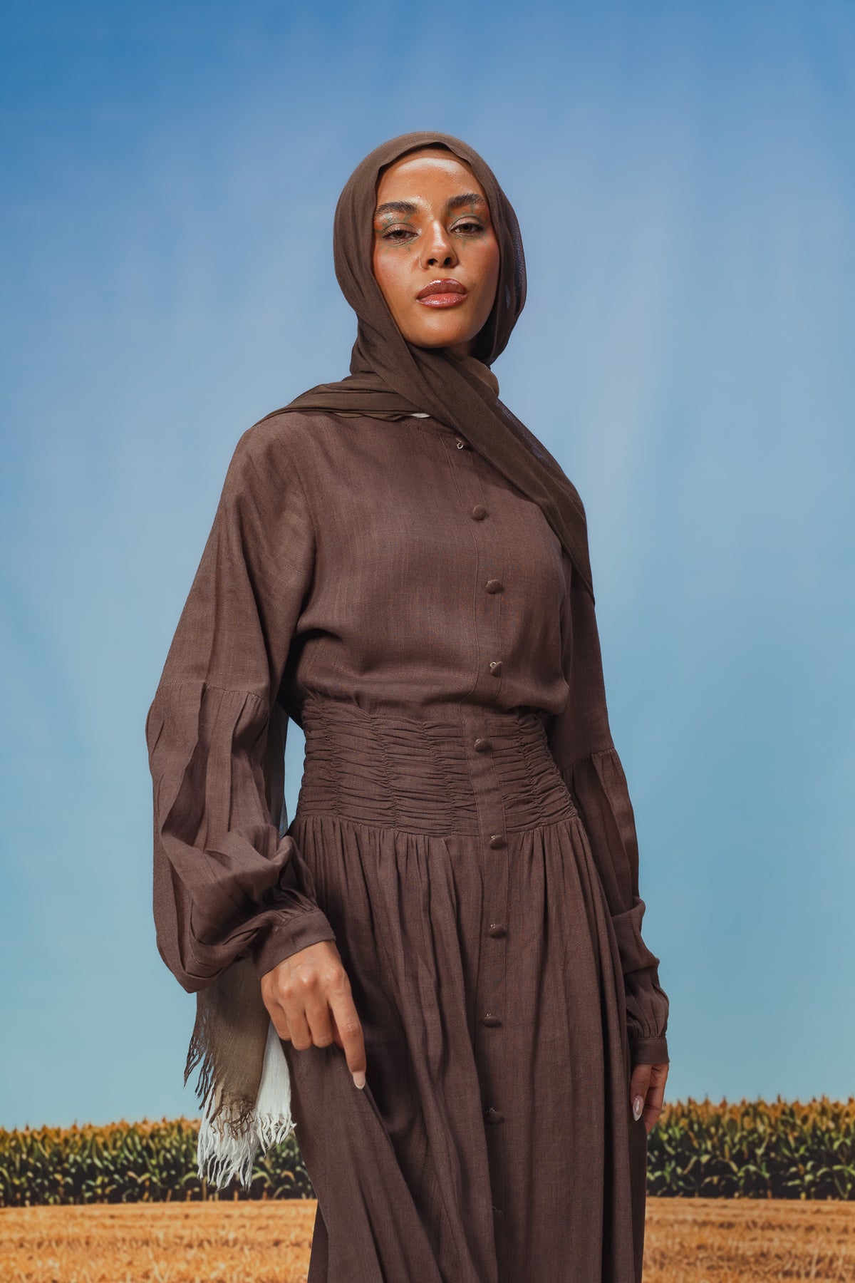 Espresso Pilar Dress