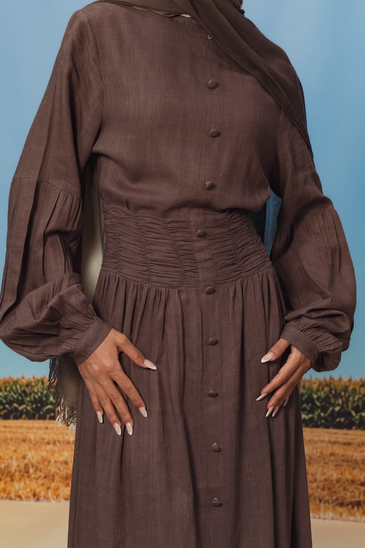 Espresso Pilar Dress