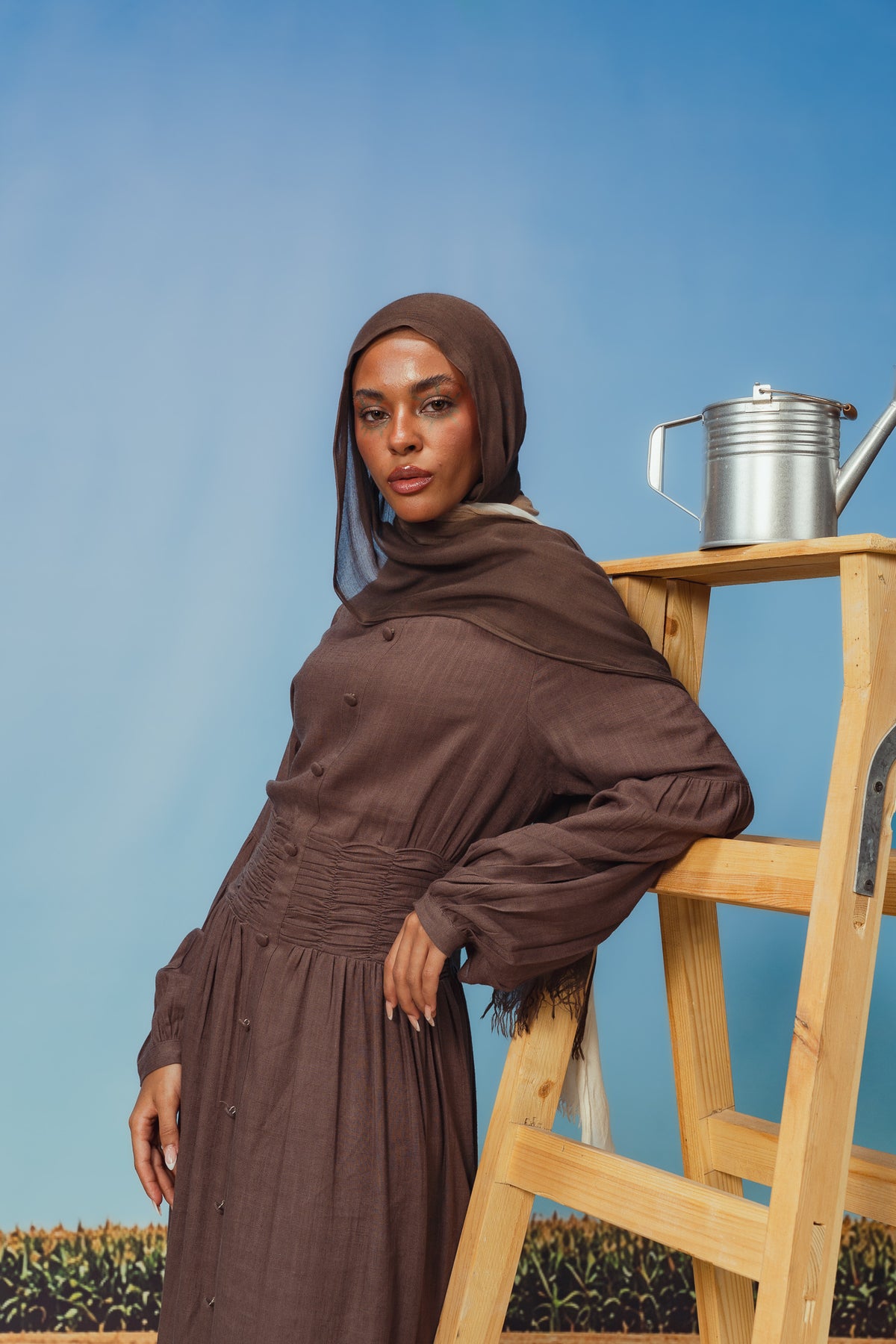 Espresso Pilar Dress