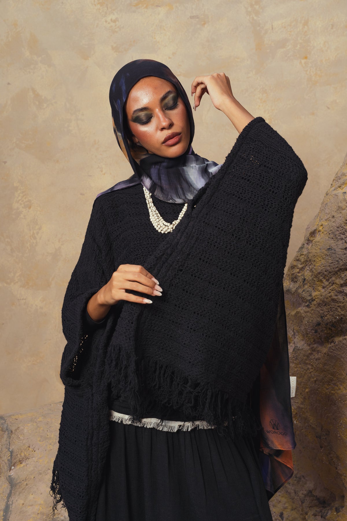 Black Verso Cape