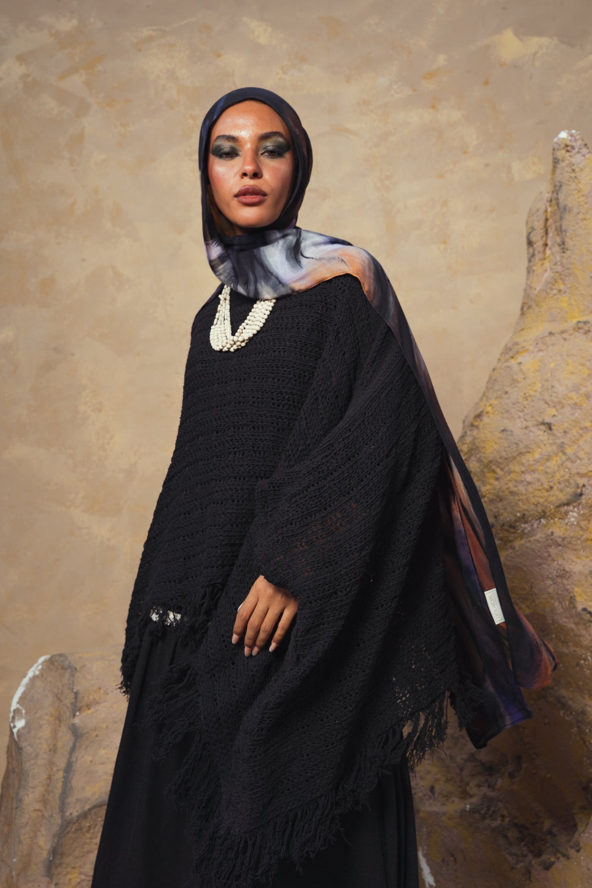 Black Verso Cape