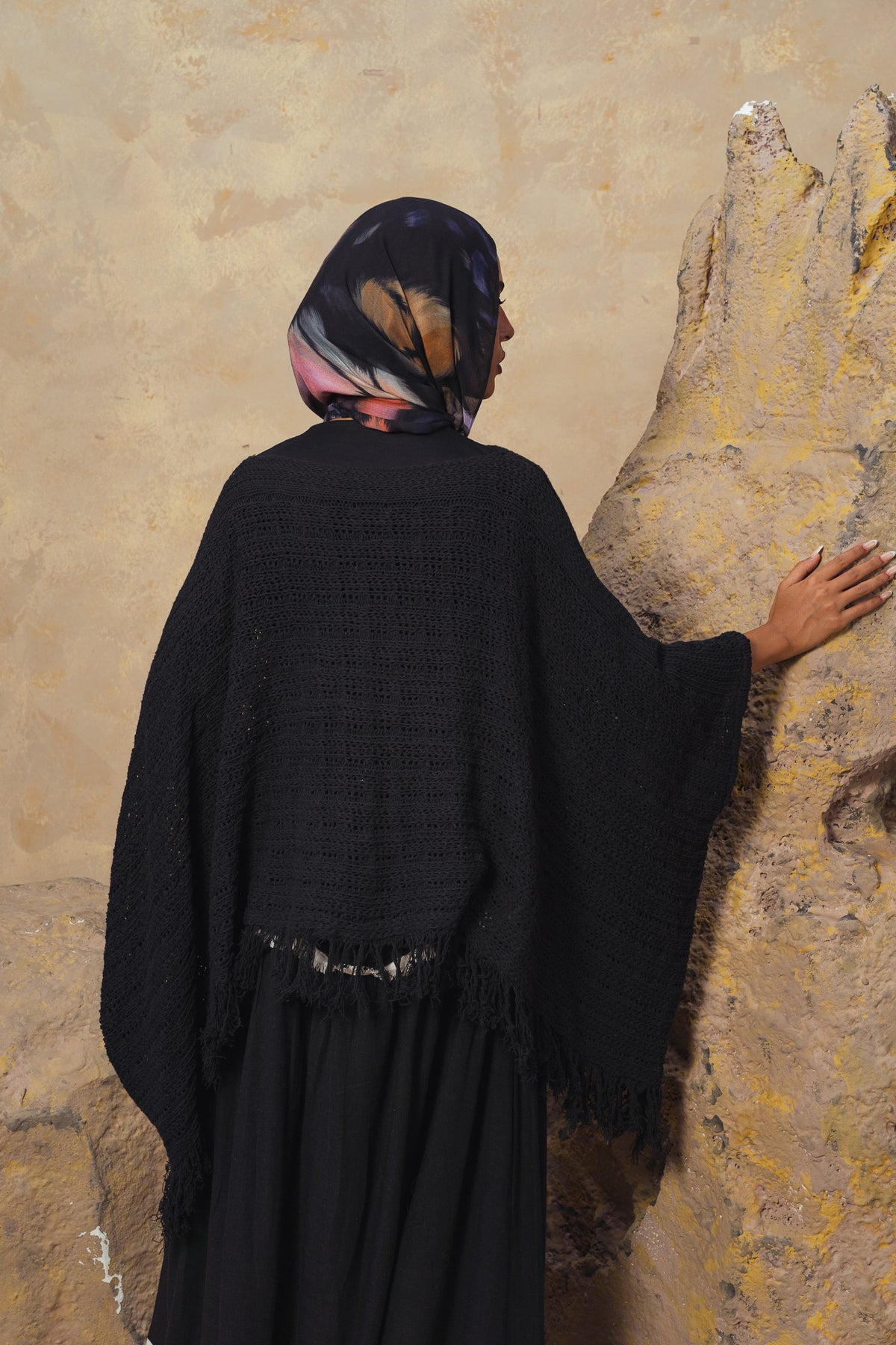 Black Verso Cape