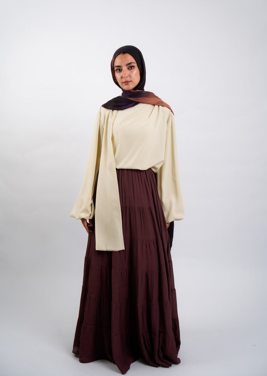 Plum Robin Skirt