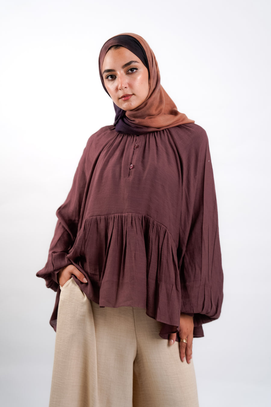 Plum Lark Blouse