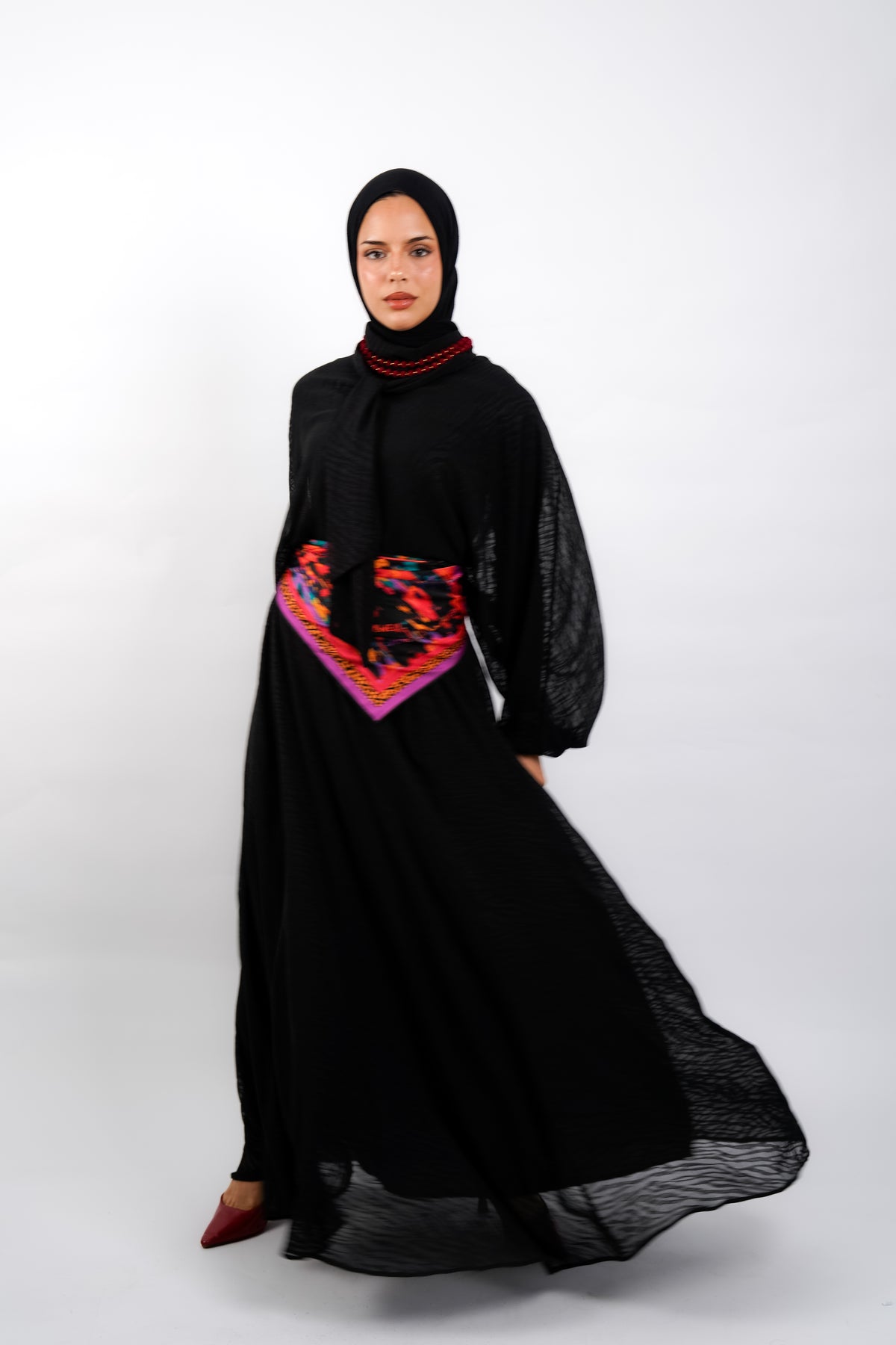 Black Riviera Skirt