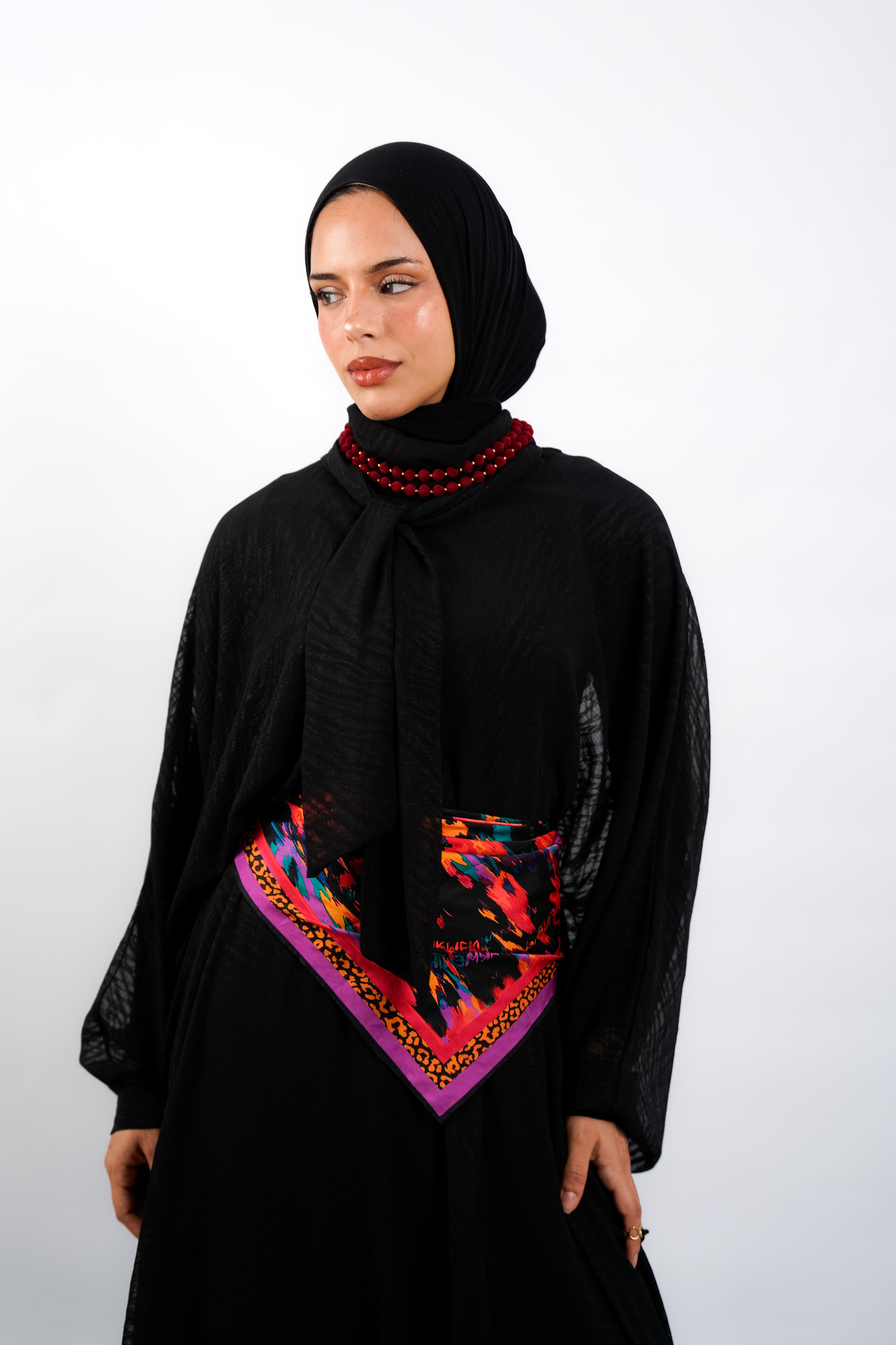 Black Provence Blouse