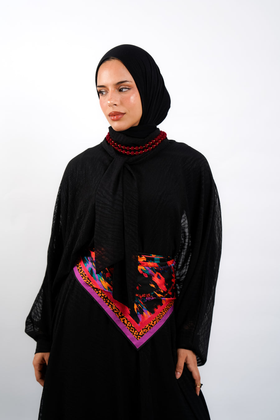 Black Provence Blouse