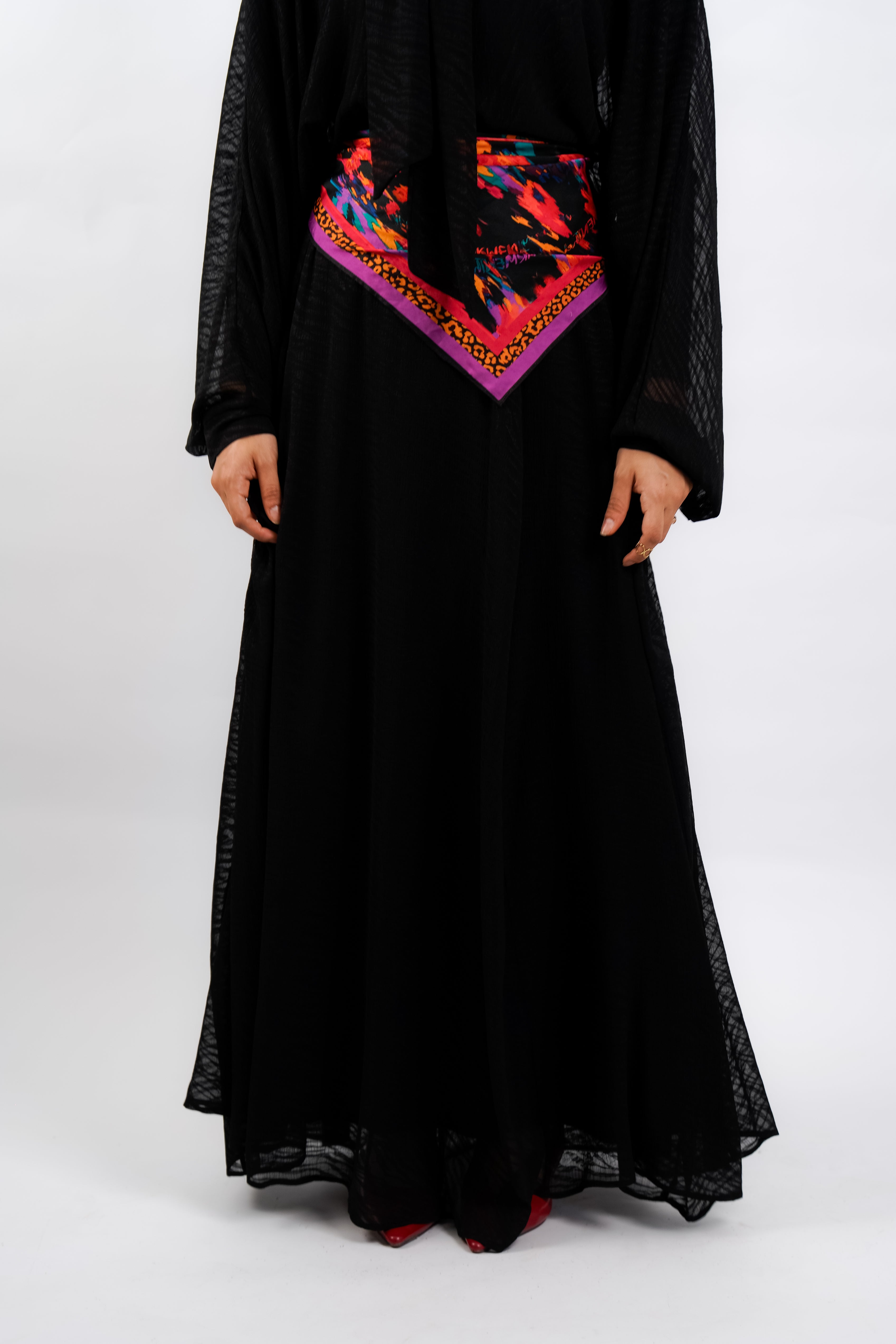 Black Riviera Skirt