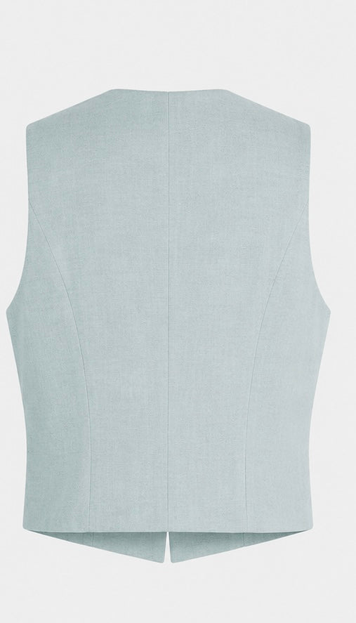 Mint Banker Vest