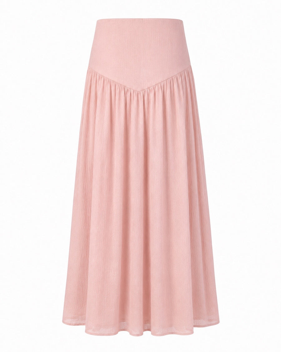 Blush Elara Skirt