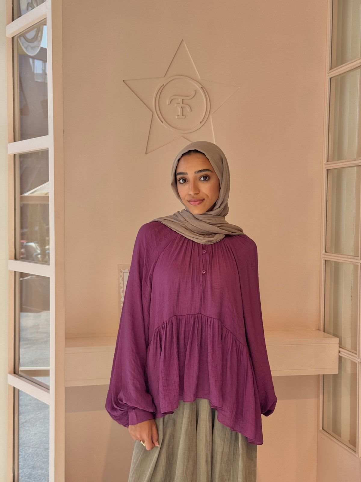 Berry Lark Blouse