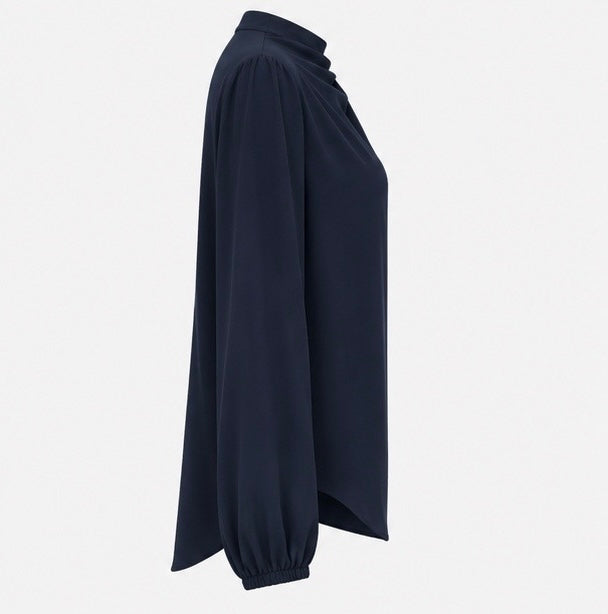 Dark Navy Solana Blouse