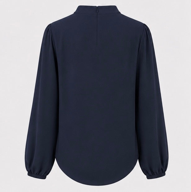 Dark Navy Solana Blouse