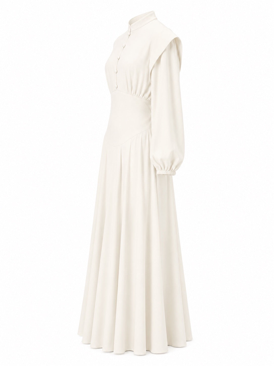 Snow Genoa Dress