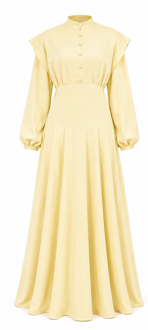 Yellow Genoa Dress
