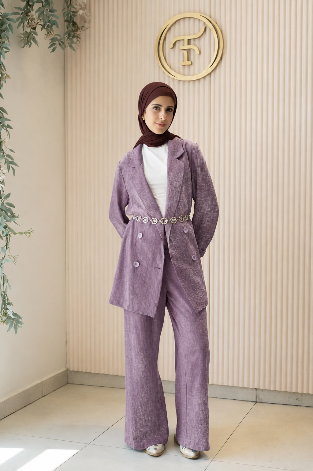 Plum Offbeat Blazer
