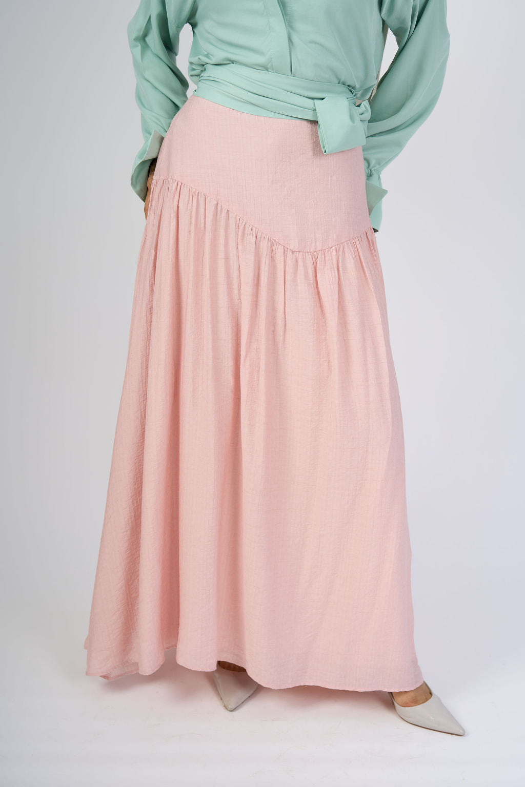 Blush Elara Skirt