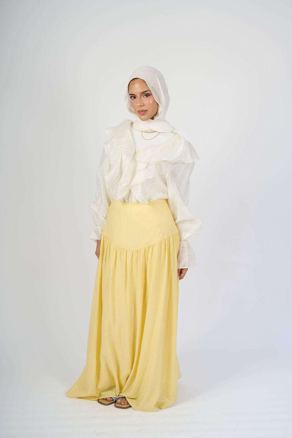 Yellow Elara Skirt