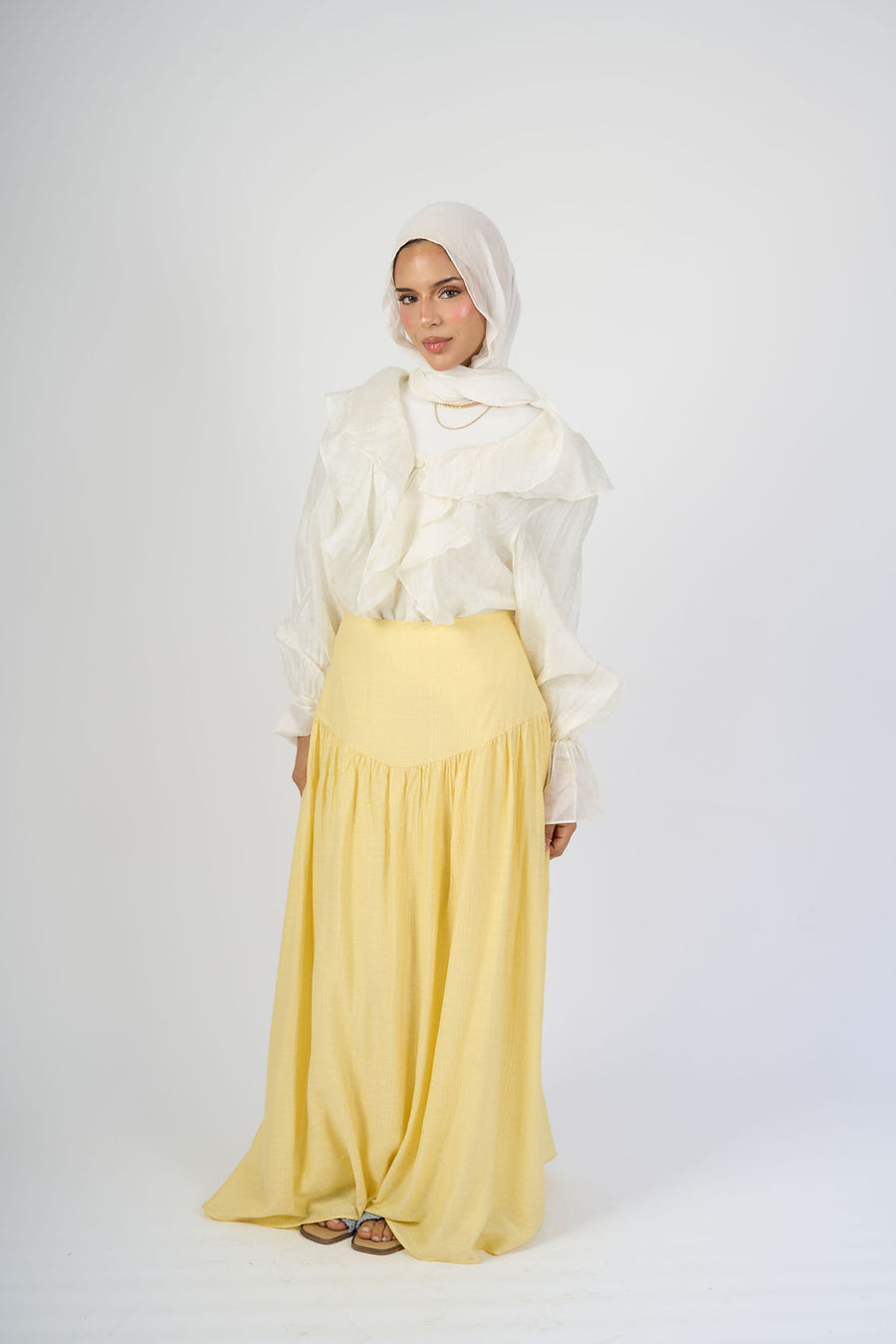 Yellow Elara Skirt