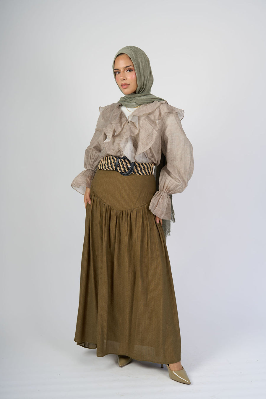 Moss Elara Skirt