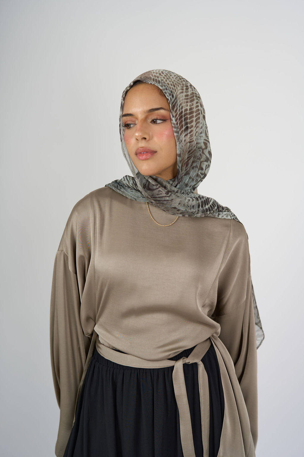 Mocha Liwa Blouse