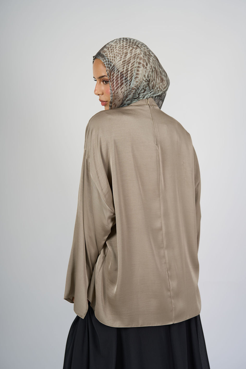 Mocha Liwa Blouse