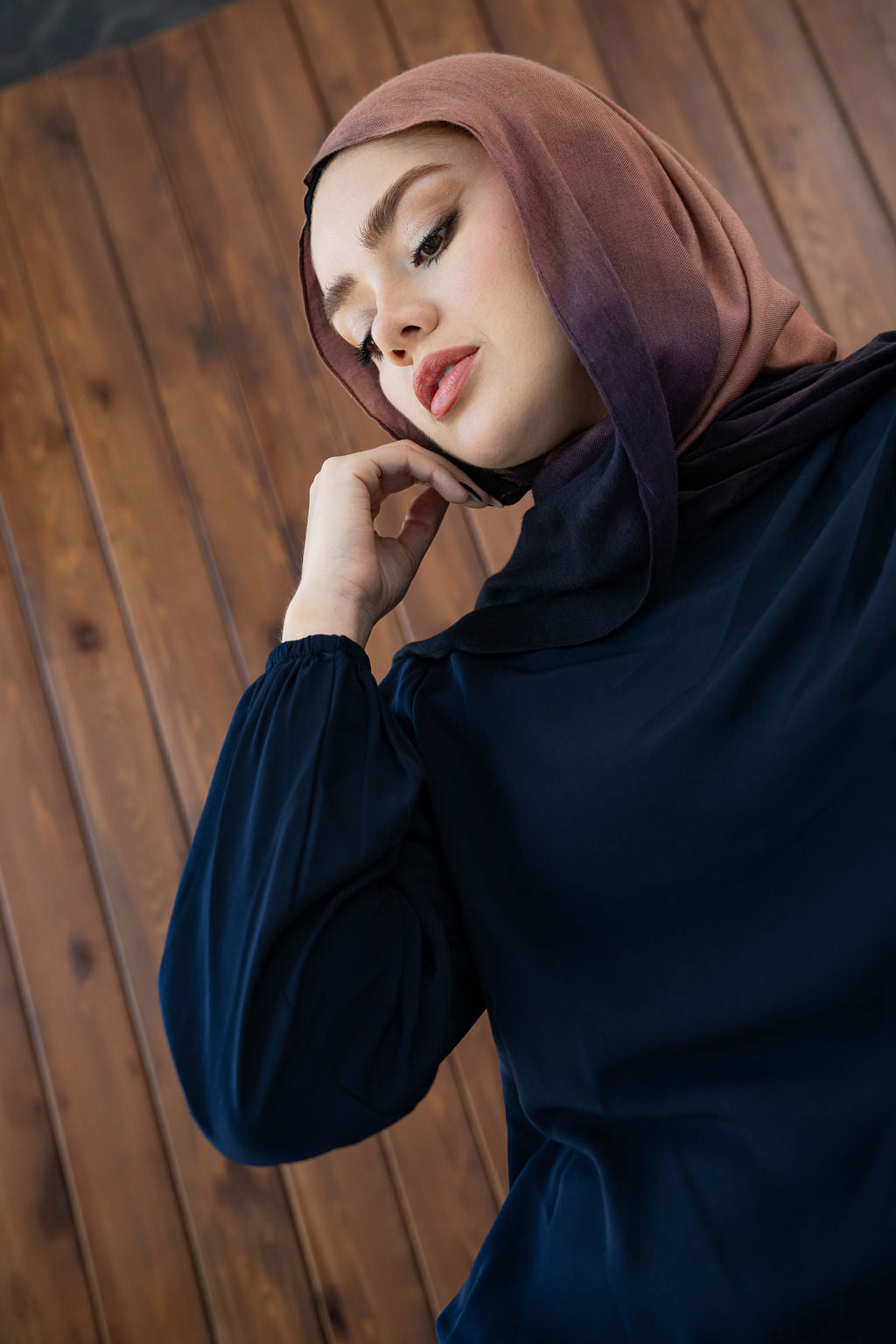 Dark Navy Solana Blouse