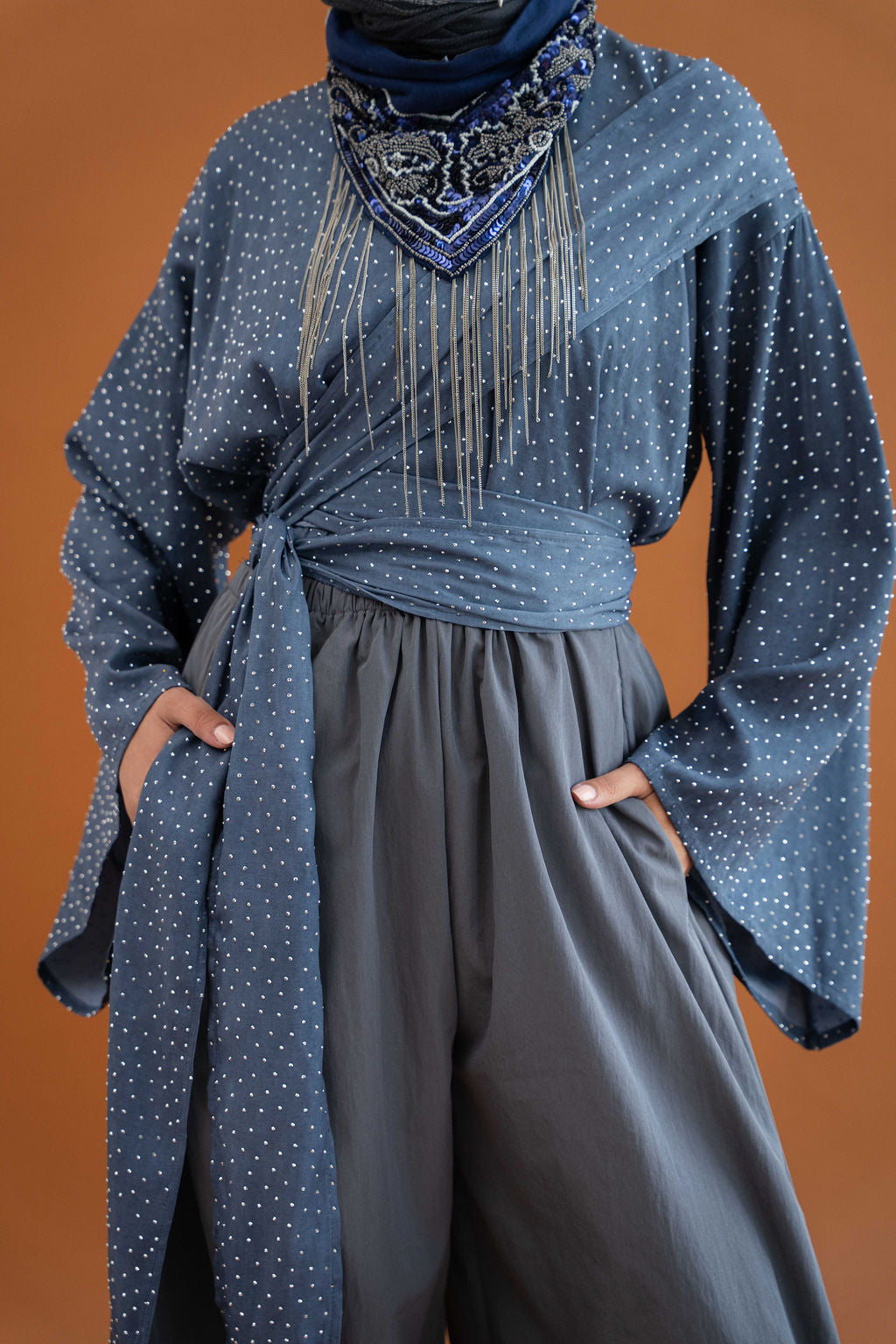 Denim Abha Blouse
