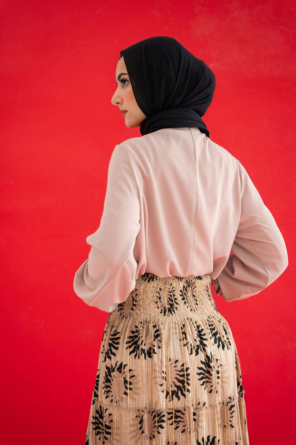 Tan Solana Blouse