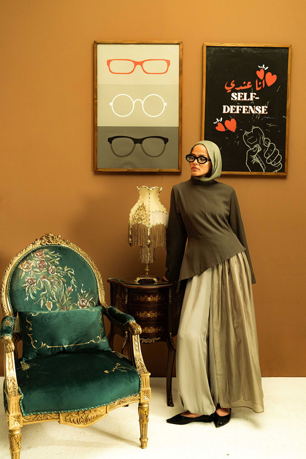 Silver Tiran Pants