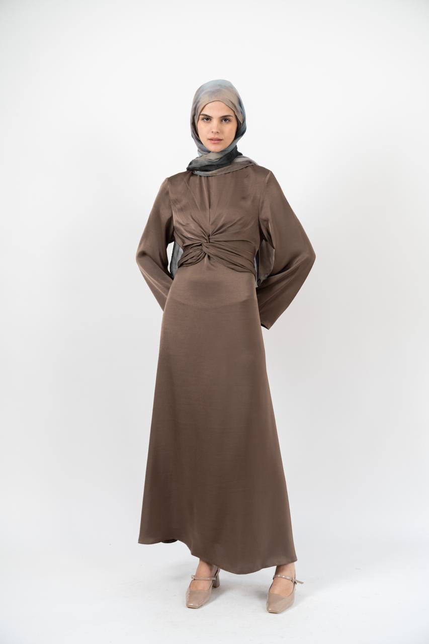 Mocha Sicily Dress