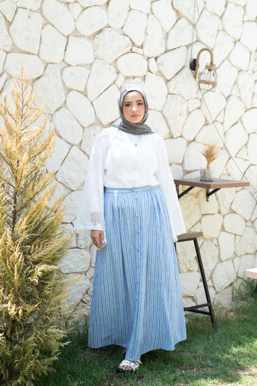 Blue Clay Skirt