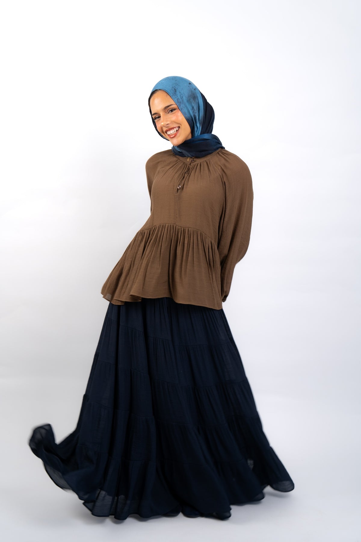 Chocolate Lark Blouse