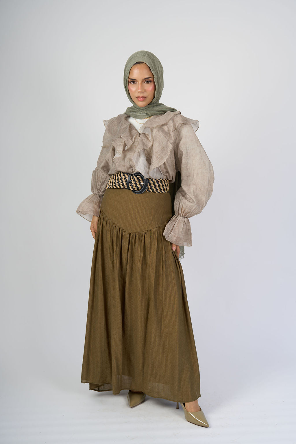 Moss Elara Skirt