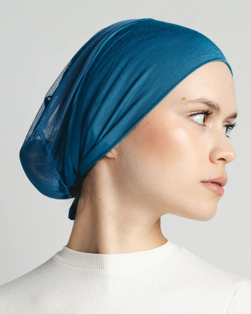 Lyons Blue Aura Mesh Bandana