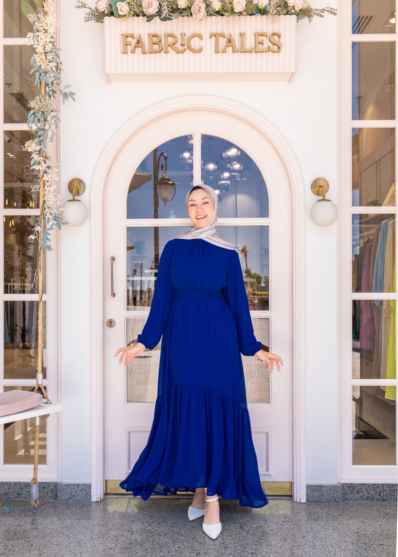 Blue Diana Dress