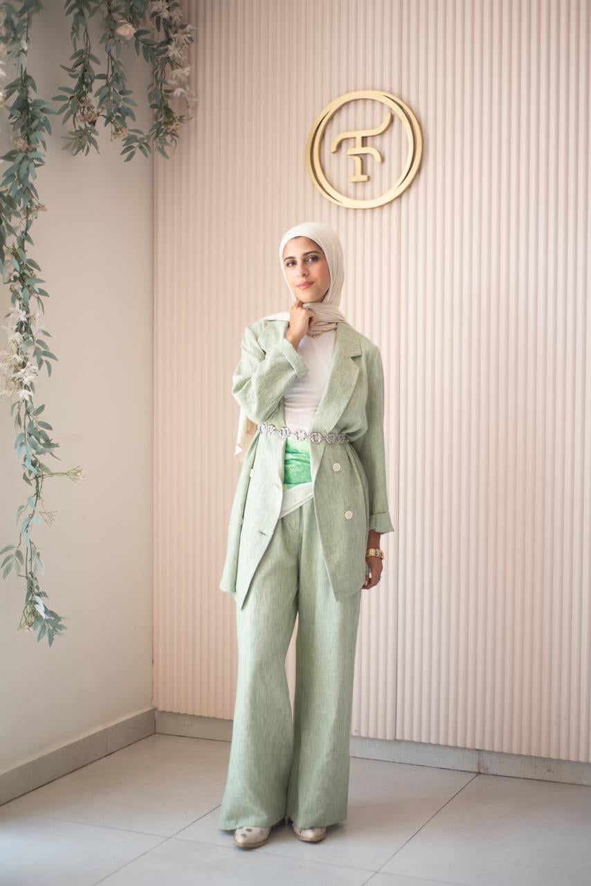 Sage Office Pants