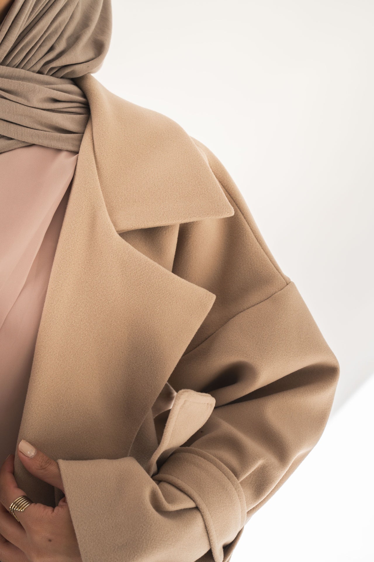 Mocha Rue Trench Coat
