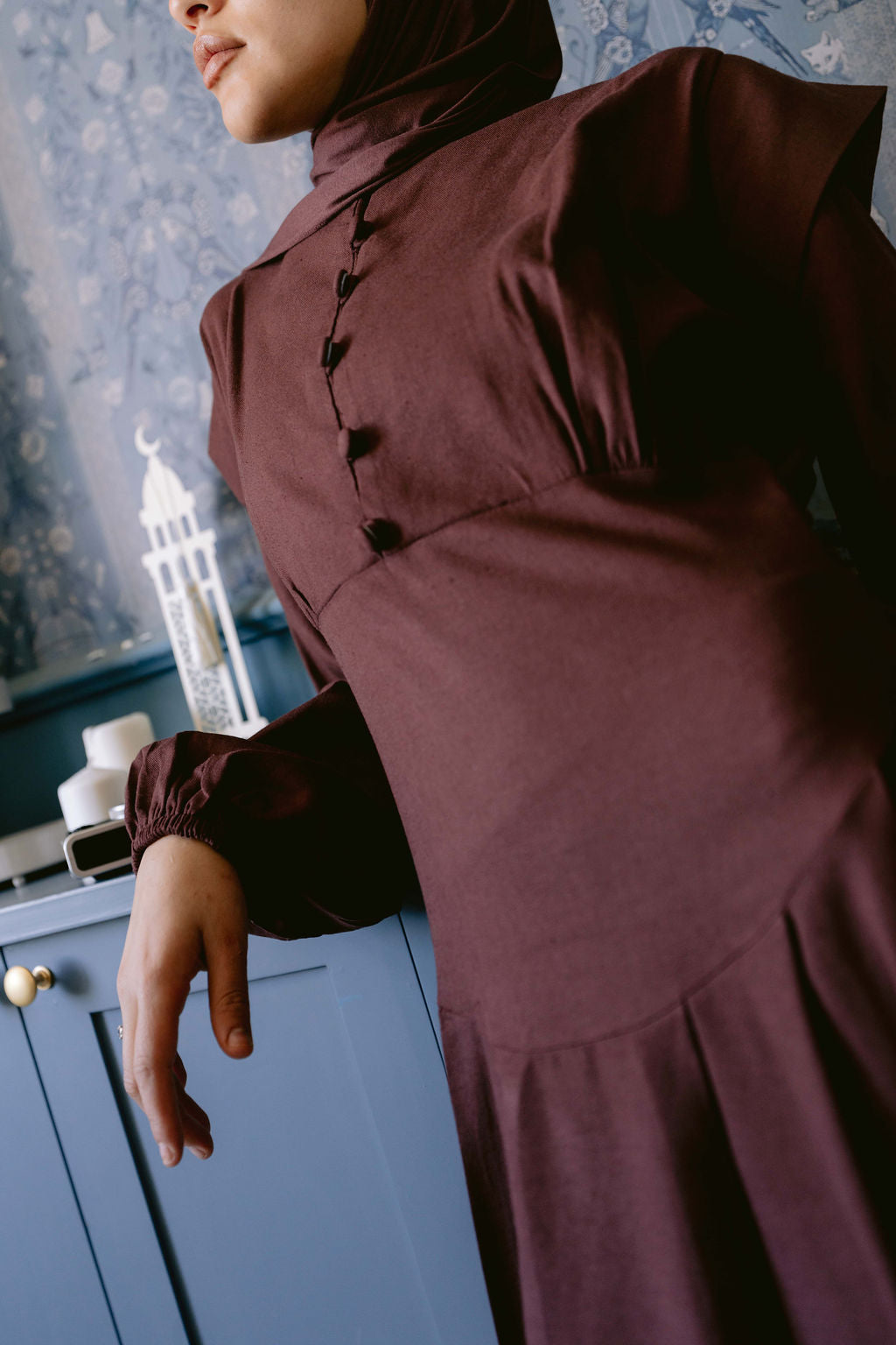 Berry Genoa Dress