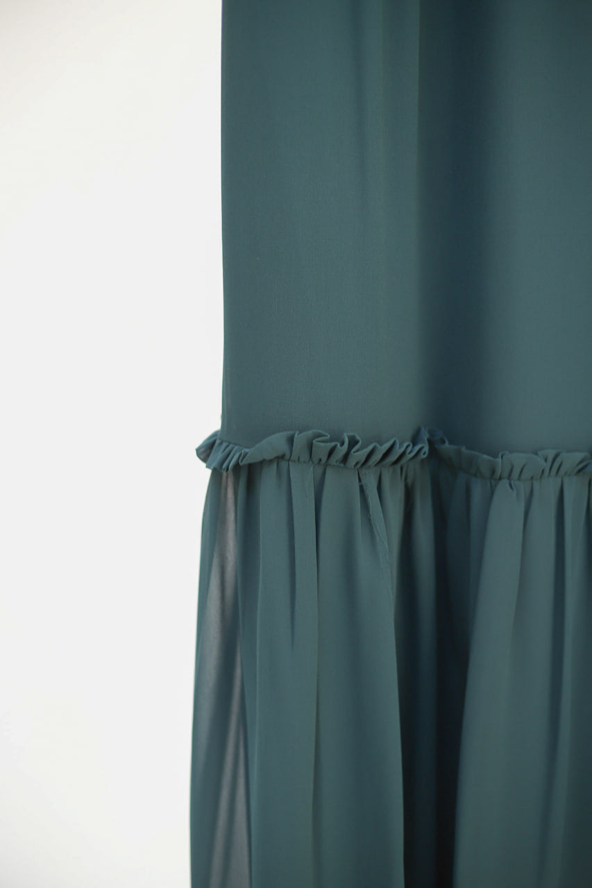 Avocado Ruched Skirt