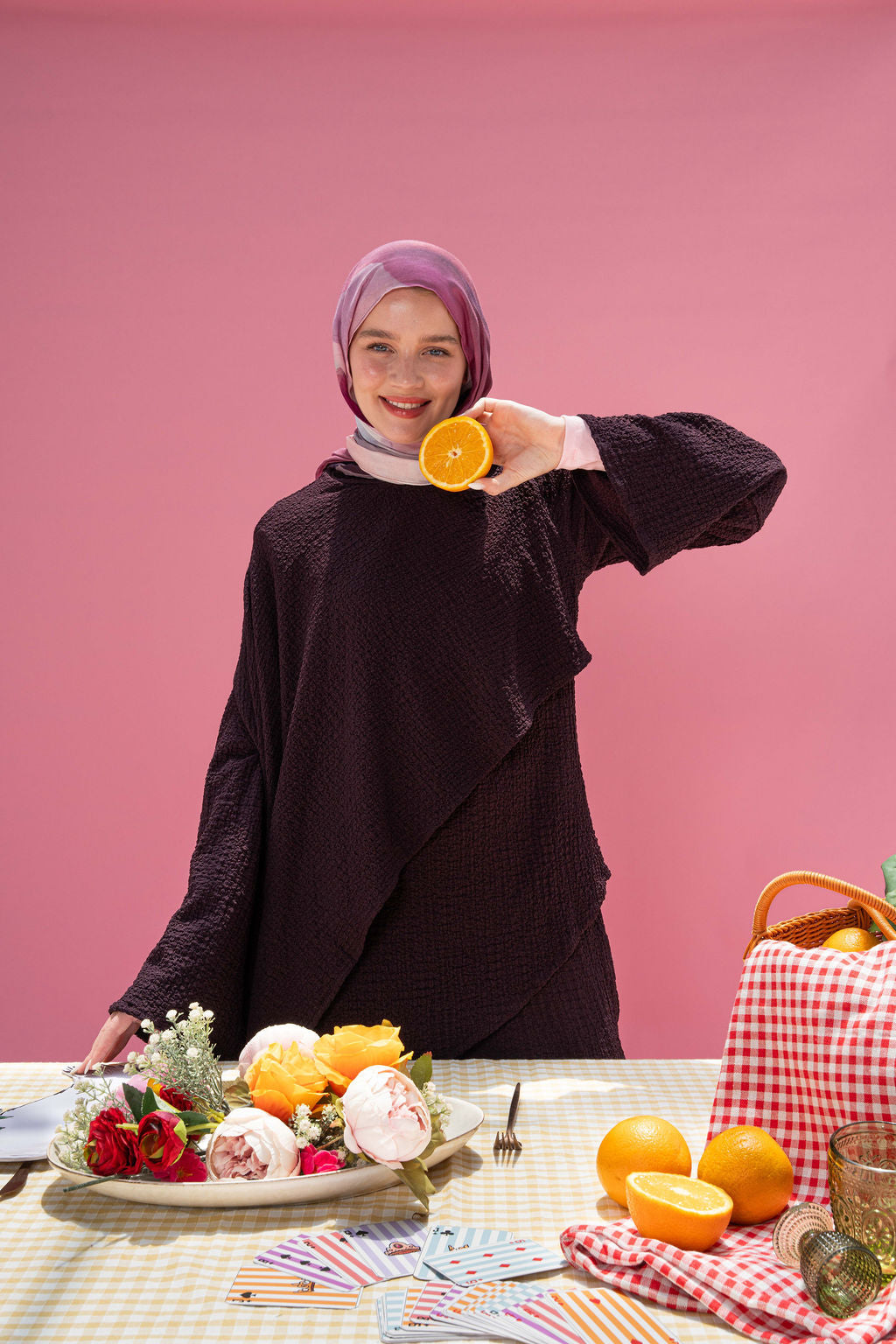 Berry Venice Blouse