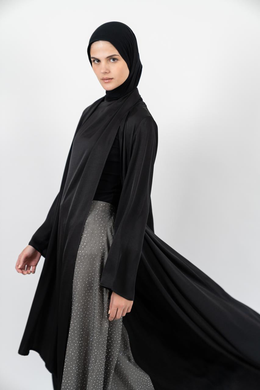 Black Beisan Kimono