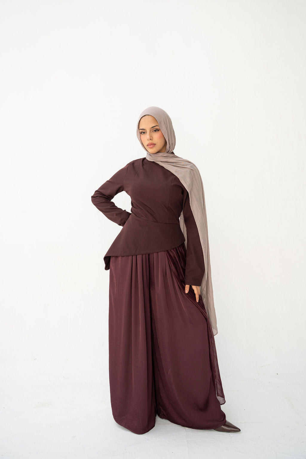 Burgundy Mombasa Pants