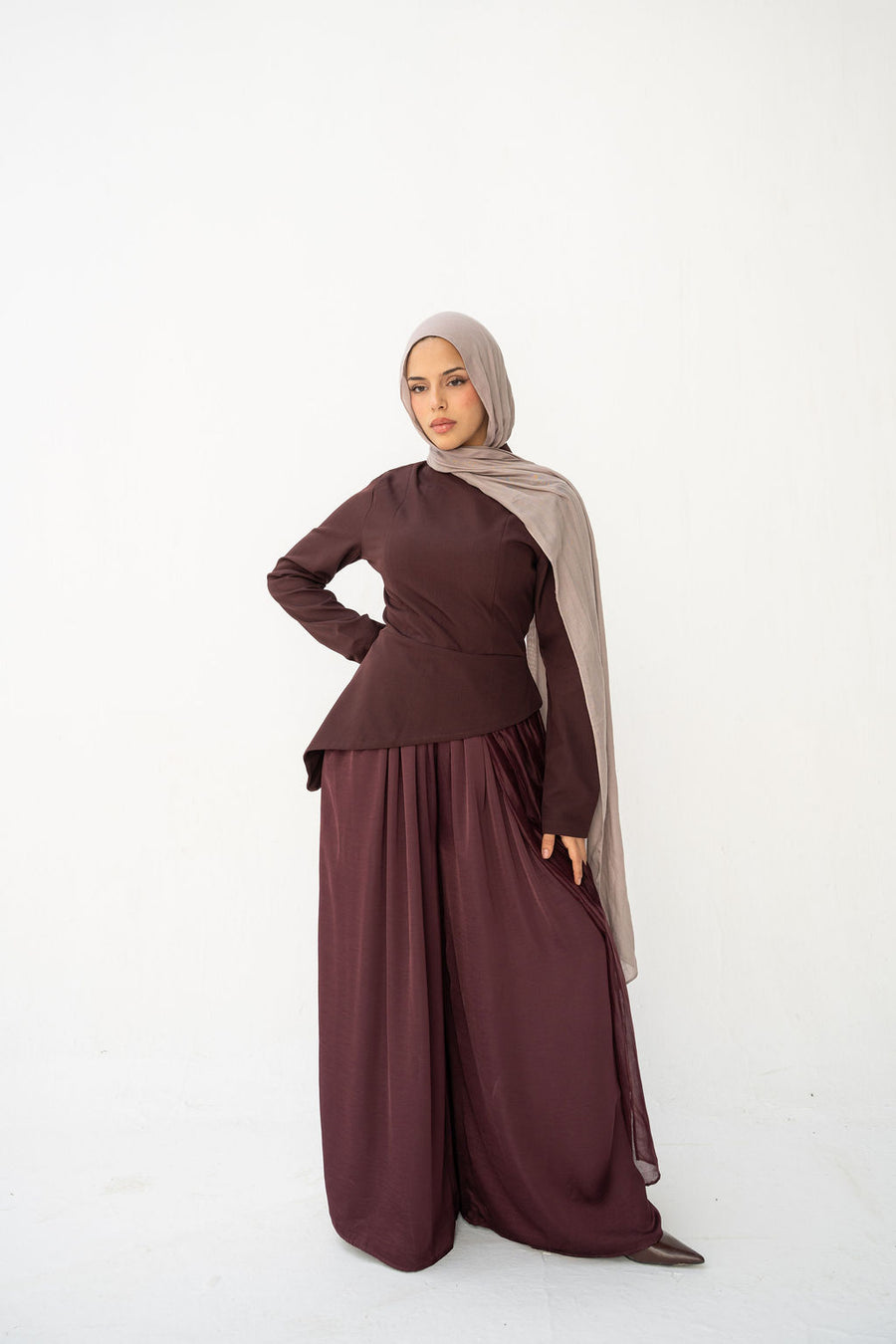 Burgundy Mombasa Pants