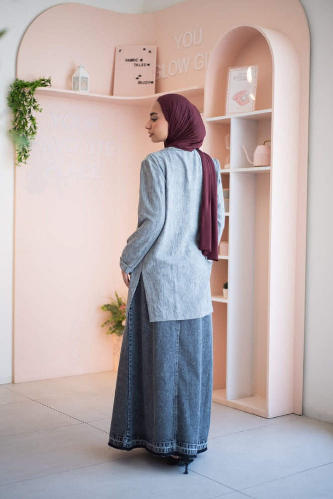 Charcoal Offbeat Blazer