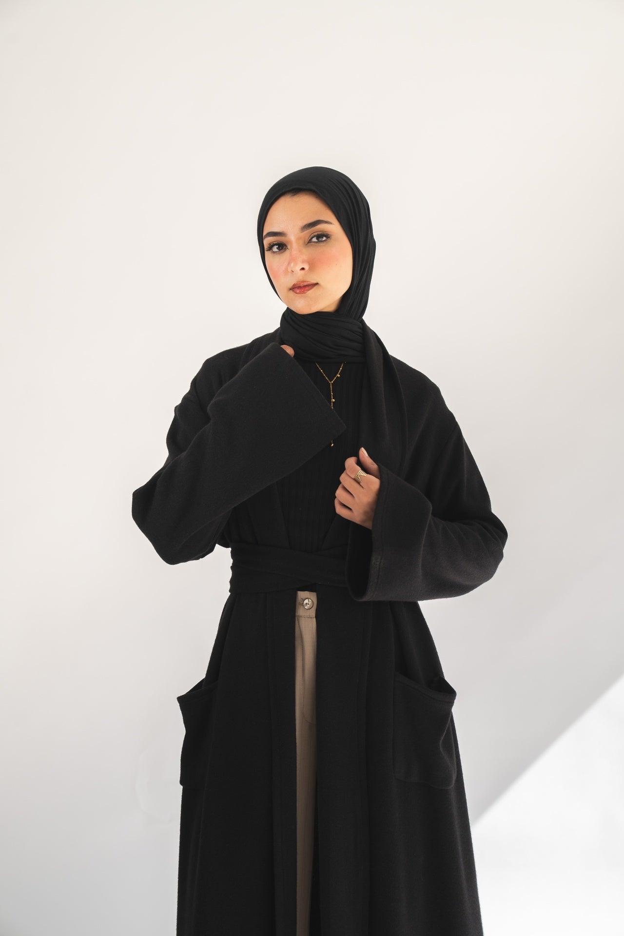 Black Geneva Coat