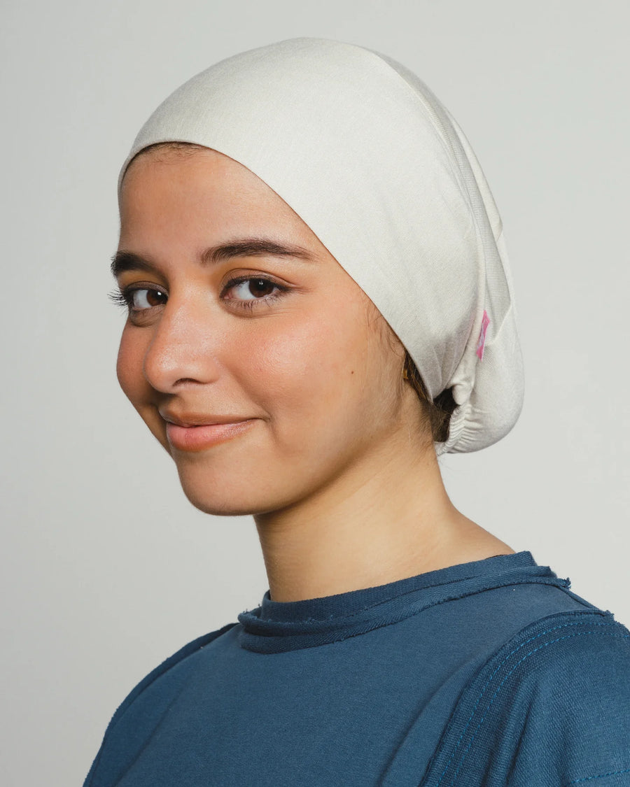 Greige Aura Solid Bandana